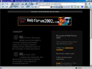 Web Forum 2002